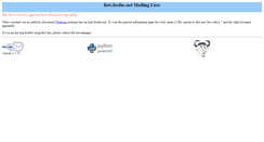 Desktop Screenshot of lists.foofus.net
